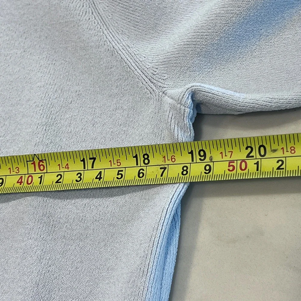 Thalian Womens Light Blue 2 Piece Knit Sweater and Pants‎ Set Size 10 Romania